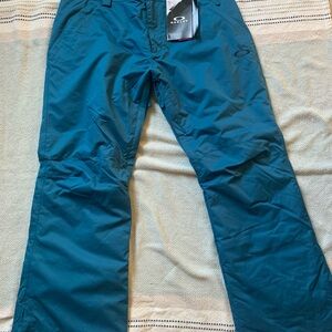 Oakley Teal Snow Pants